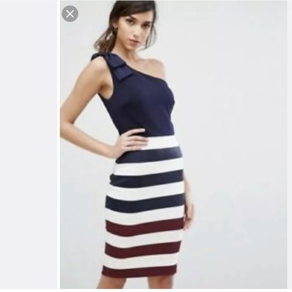 ted baker striped dress